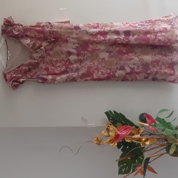 🆕️ Dressbarn NWT V-Neck Sleeveless Spring Summer Size 8 Dress - Picture 13 of 13